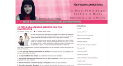 Desktop Screenshot of angelescuevastellado.com